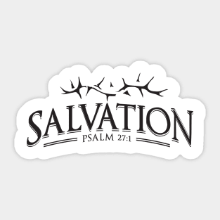 Salvation Sticker